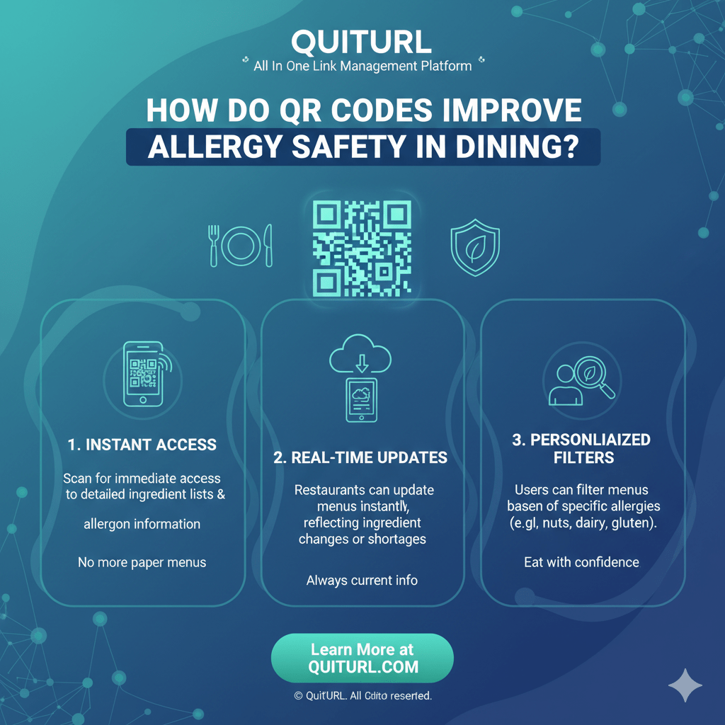 How Do QR Codes Improve Allergy Safety in Dining?